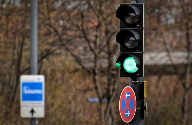 Green traffic light