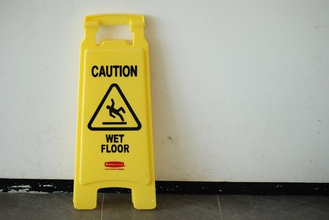Health and Safety Sign - Caution Wet Floor