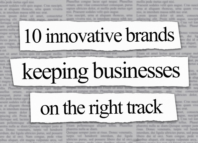 Innovative brands keeping businesses on track